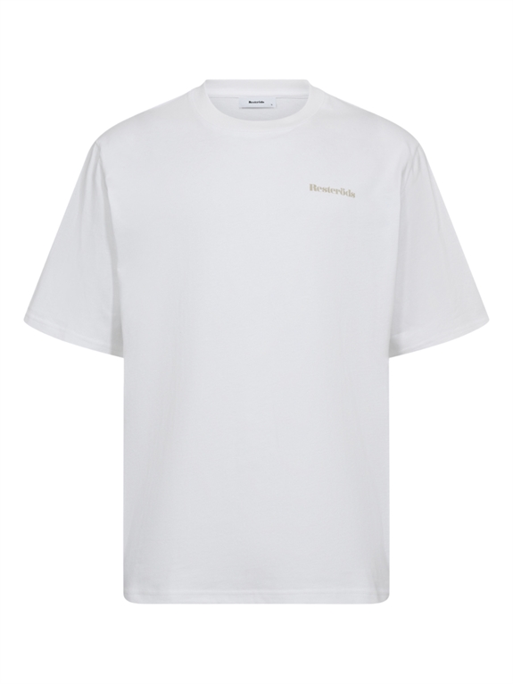Resteröds Tas Print Tee - White (8104)