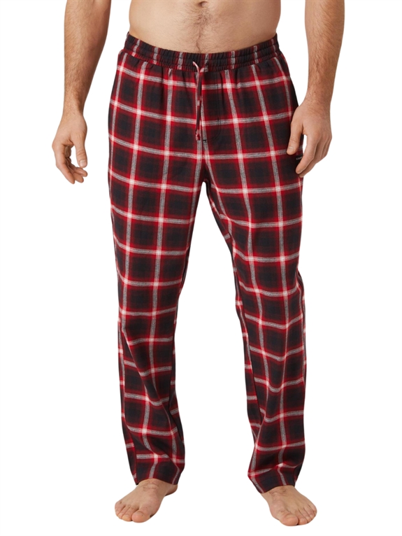 BJÖRN BORG Core Flannel Pyjama Pant - Lumber Check