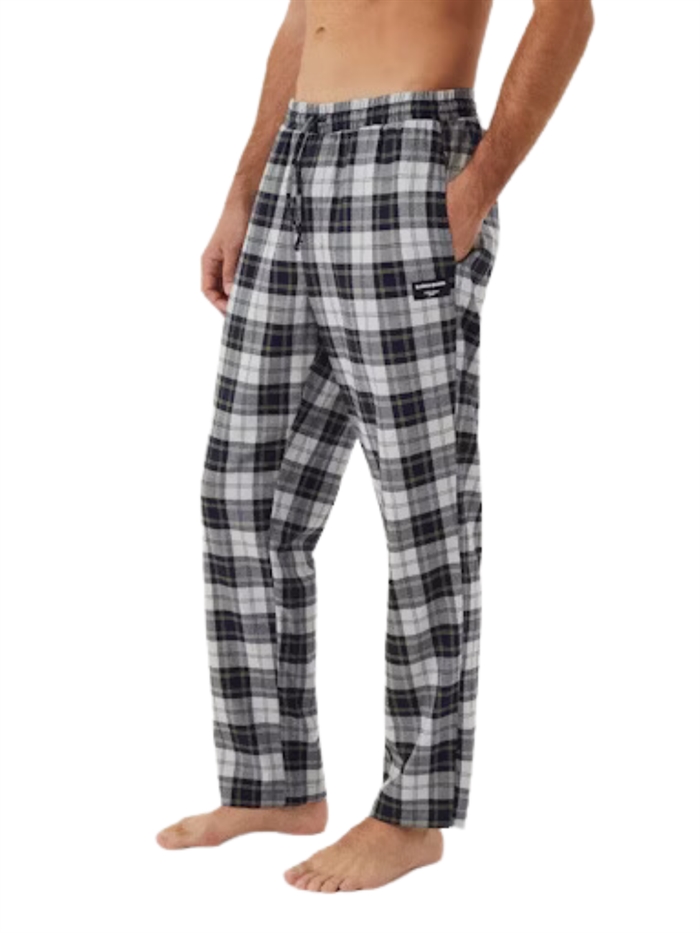 BJÖRN BORG Core Flannel Pyjama Pant - Forest Tartan 2