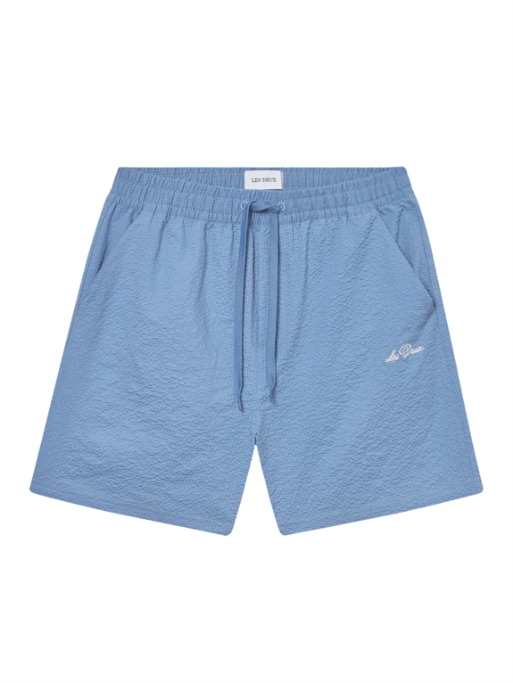 Les Deux Stan Seersucker Swim Shorts - Allure