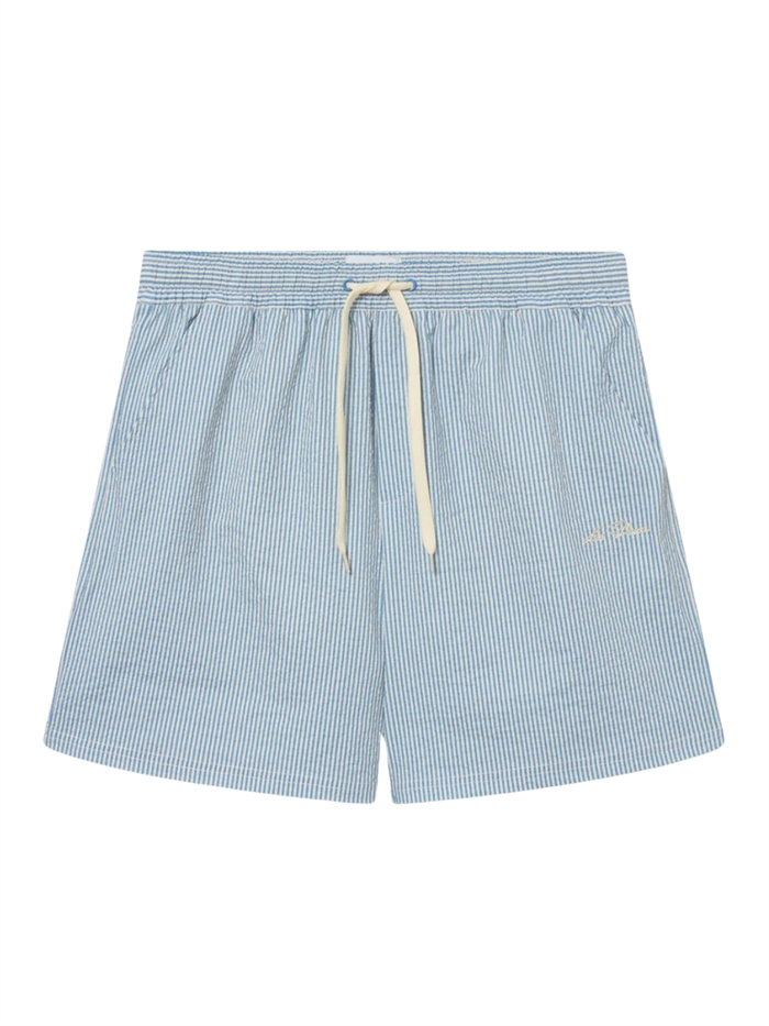 Les Deux Stan Stripe Seersucker Swim Shorts - Allure