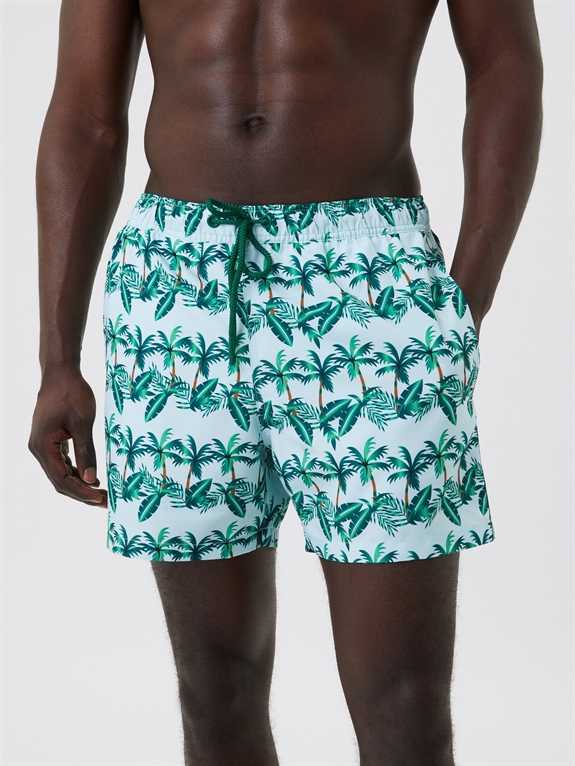 BJÖRN BORG Print Swimshorts - Green