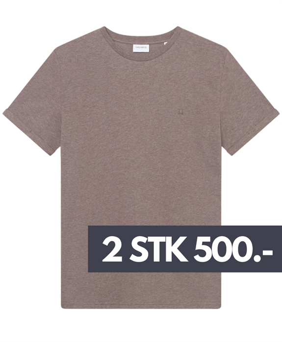 Les Deux Nørregaard Contast T-shirt - Cub Melange