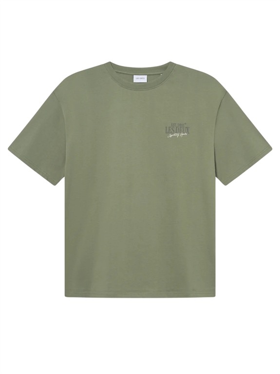 Les Deux Allen T-shirt - Oil Green