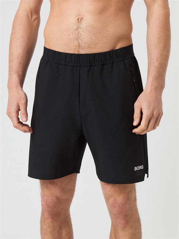 BJÖRN BORG Borg Zip Shorts - Black