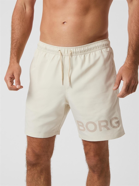 BJÖRN BORG Swim Shorts - Bone White