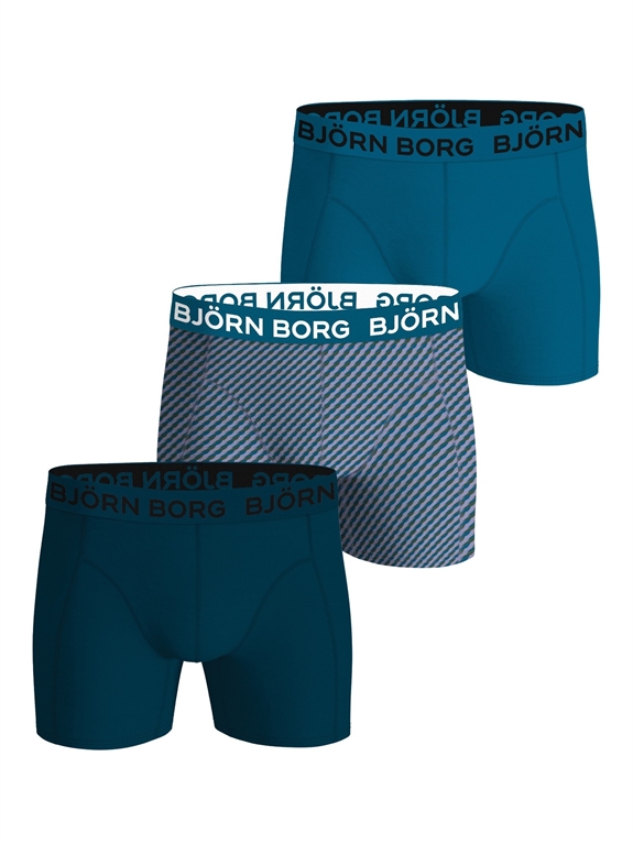 BJÖRN BORG Cotton Stretch Boxer 3-Pack - MP012 Multi