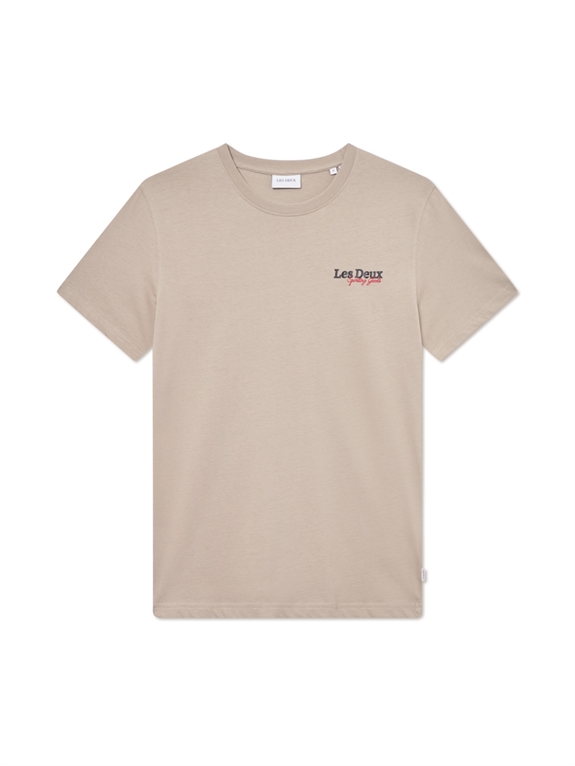 Les Deux Racing T-shirt - Dark Sand