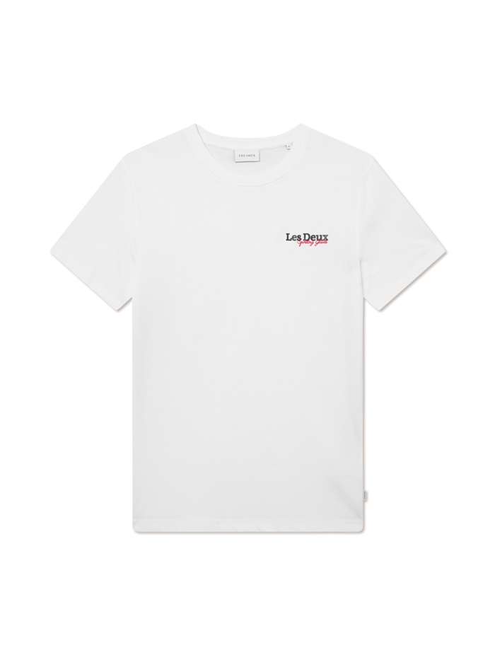 Les Deux Racing T-shirt - White