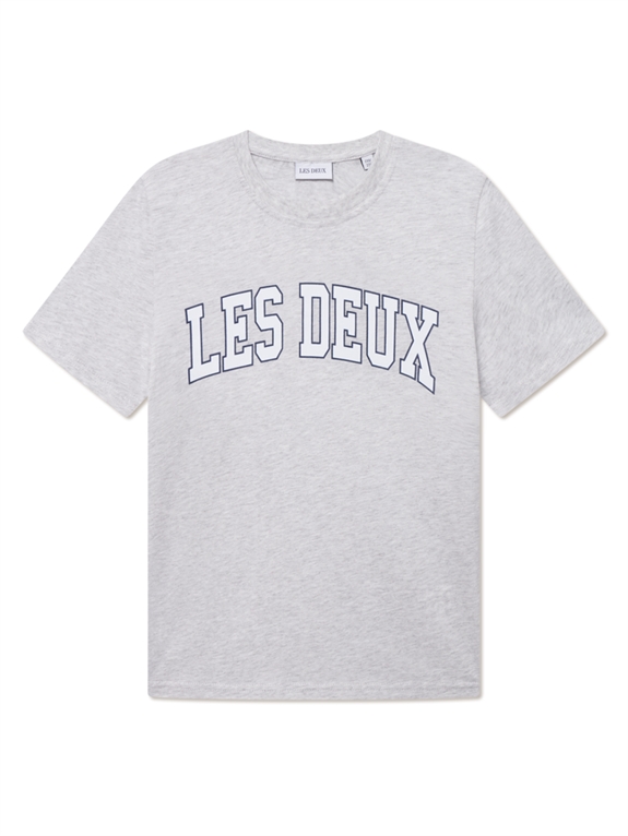Les Deux Aidan T-shirt KIDS - Snow Melange