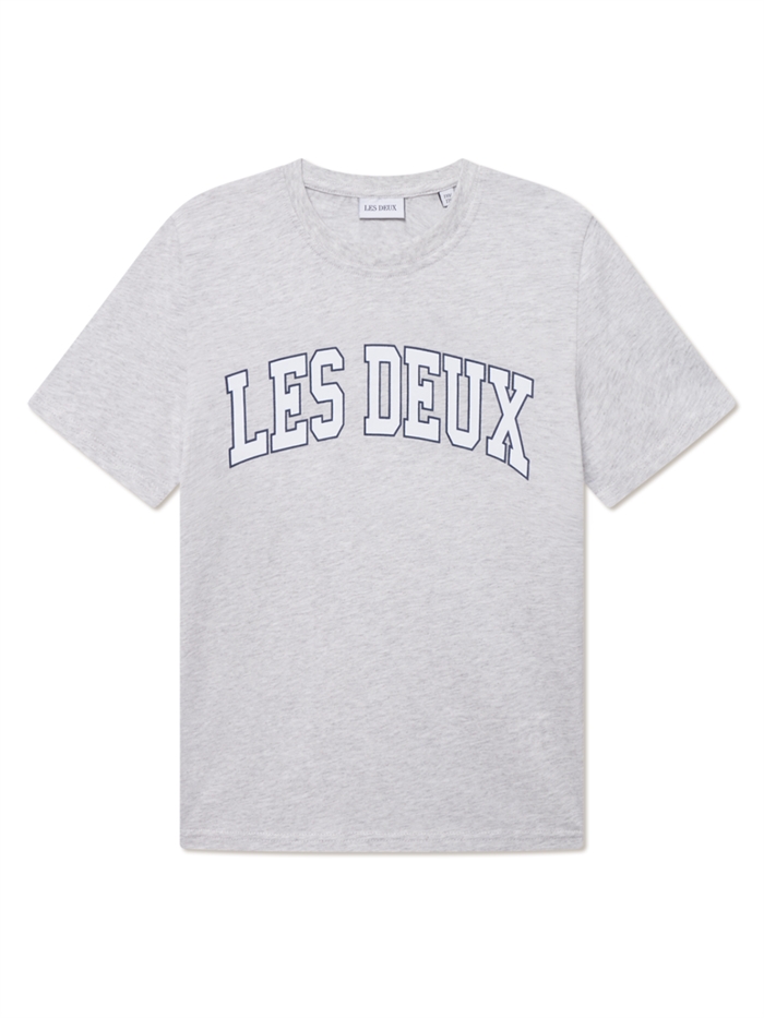 Les Deux Aidan T-shirt KIDS - Snow Melange