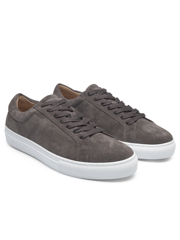 Les Deux Theodor Suede Sneaker - Gargoyle Grey