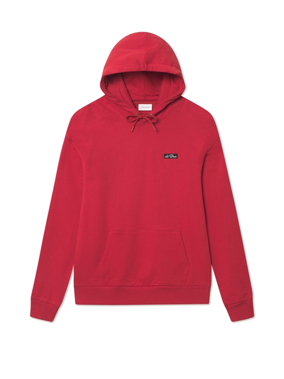 Les Deux Patch Hoodie - Scarlet Page