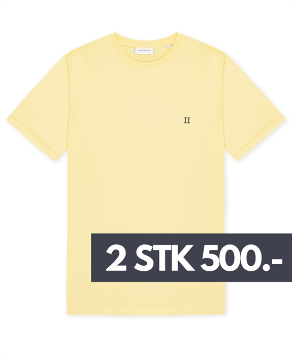 Les Deux Nørregaard Contrast T-shirt - Pale Banana Yellow