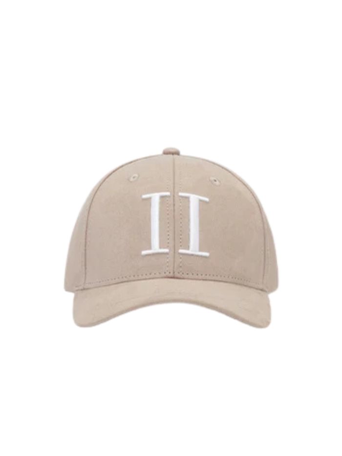 Les Deux Encore Suede Baseball Cap - Dark Sand