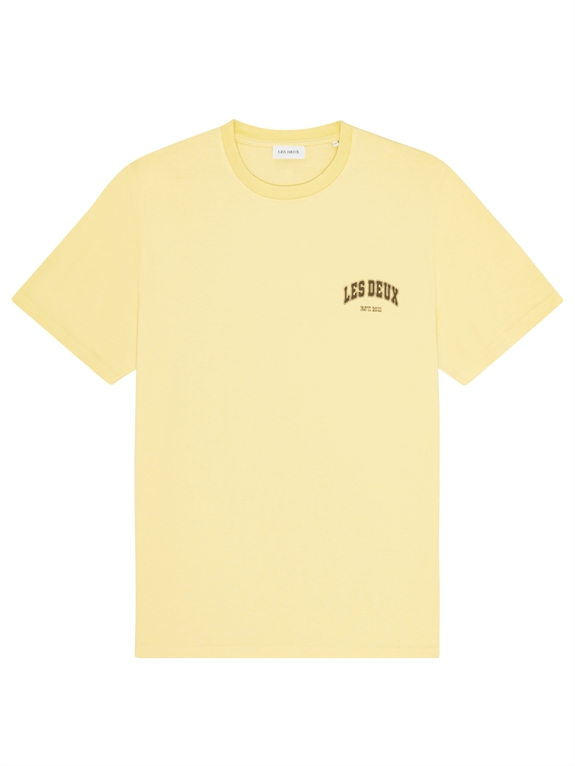 Les Deux Brady Hoop T-shirt - Pale Banana Yellow