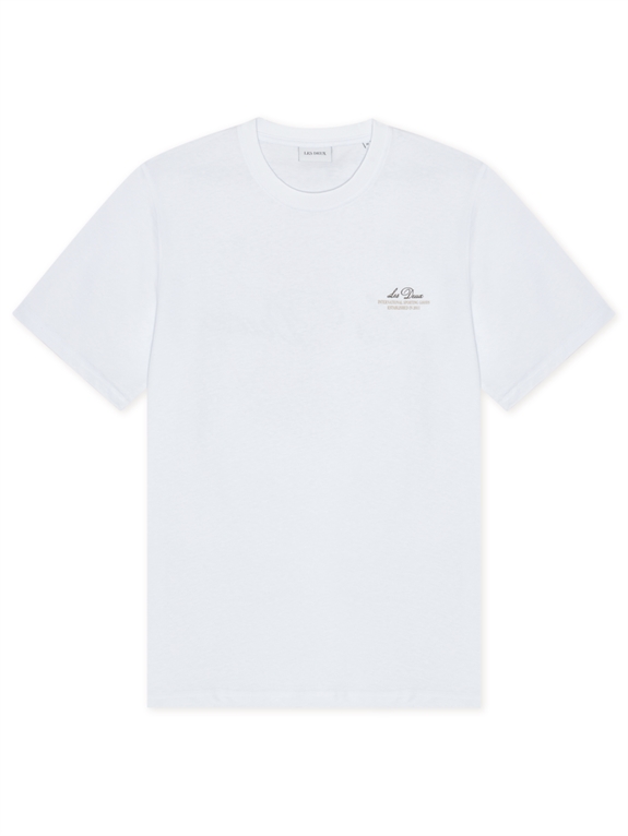 Les Deux Ben Globe T-shirt - White