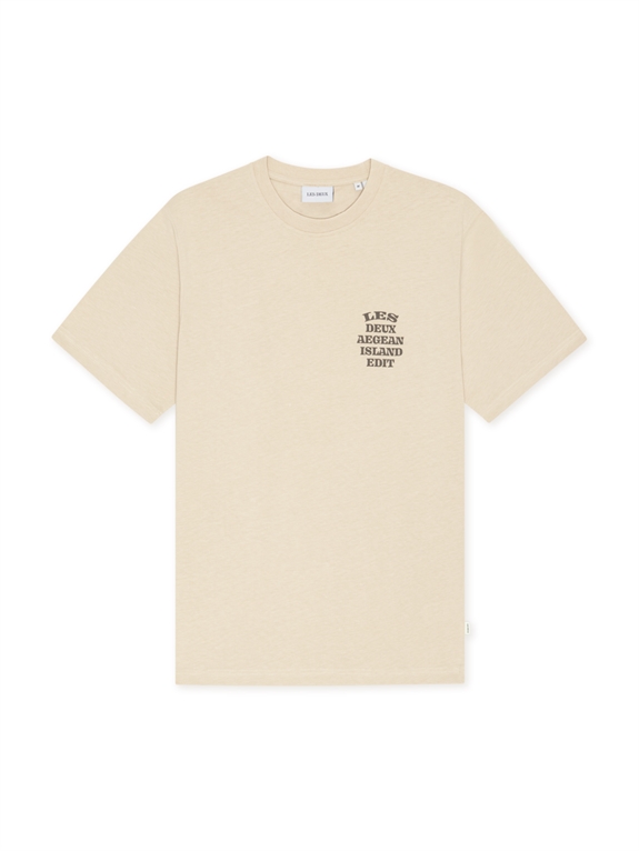 Les Deux Ceramic t-shirt - Light Sand