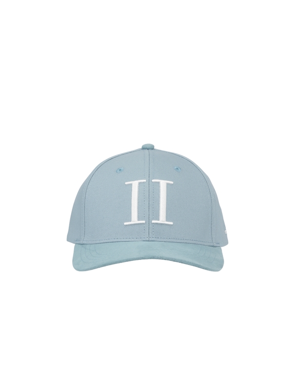 Les Deux Baseball cap suede II - Faded Denim Blue