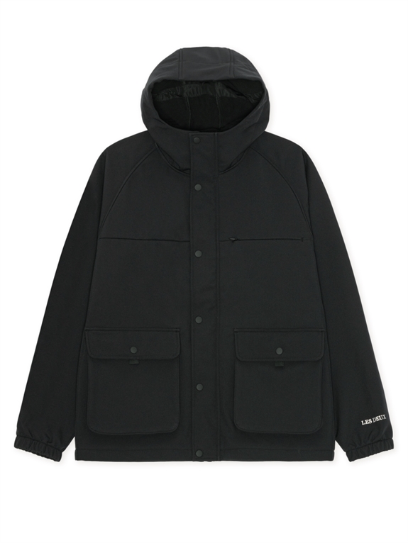 Les Deux Shell Jacket - Black