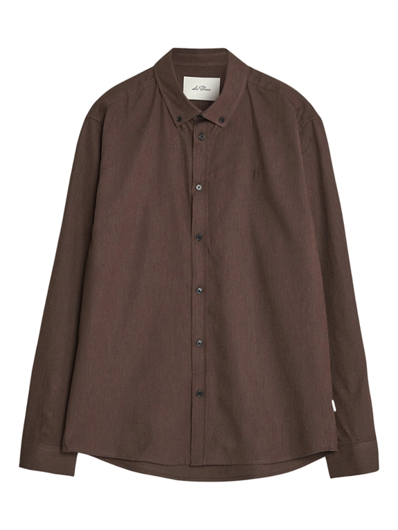 Les Deux Soft Flannel Shirt - Delicioso Brown