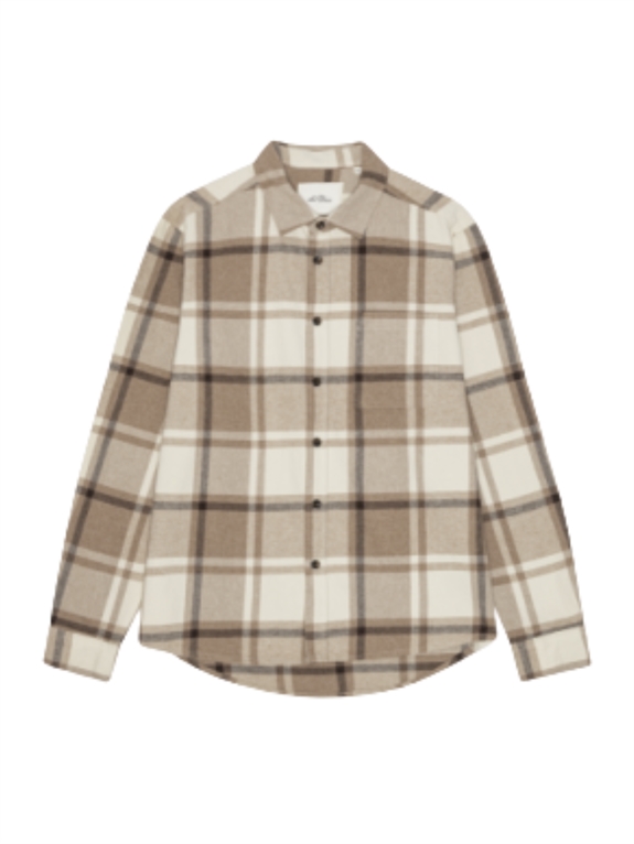 Les Deuc Check Flannel Shirt - Caribou