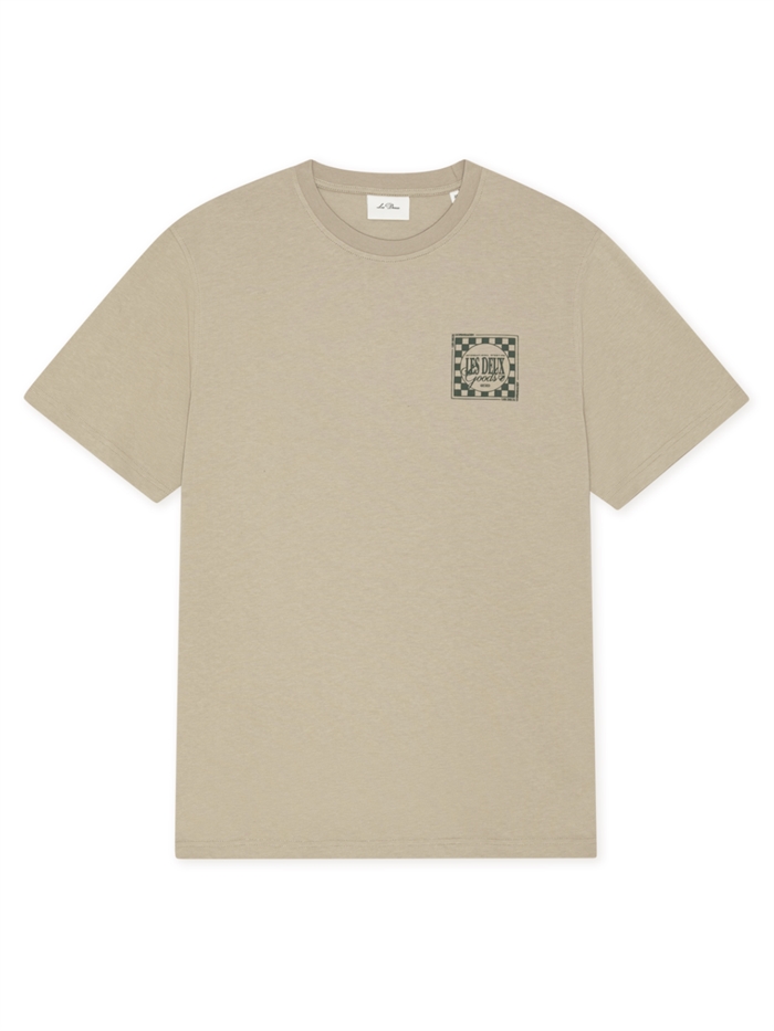 Les Deux Goods T-shirt - Dark Sand