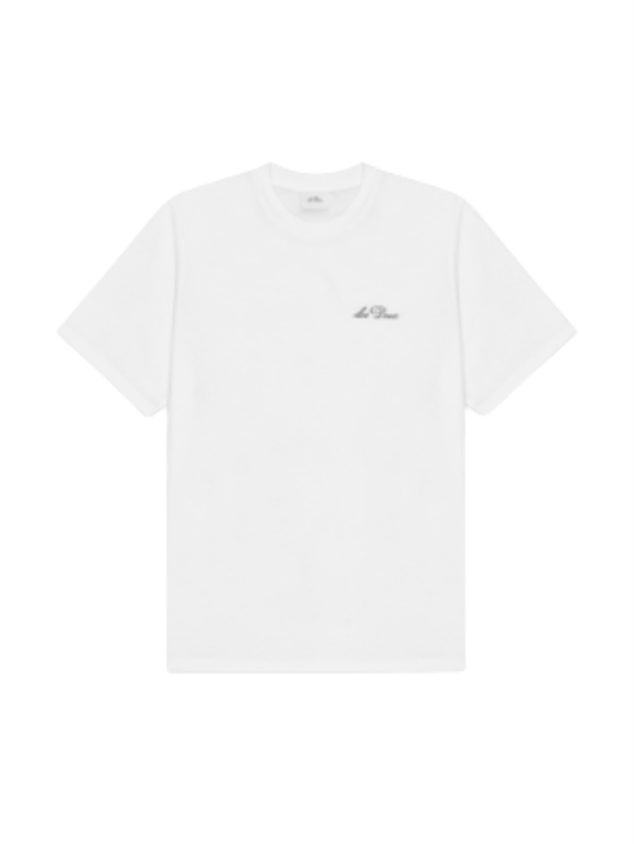 Les Deux Signature print t-shirt - White