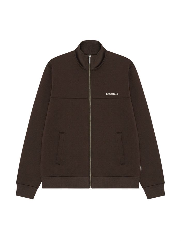 Les Deux Track Jacket - Delicioso Brown