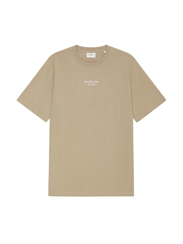 Les Deux NFL Helmet T-shirt - Dark Sand