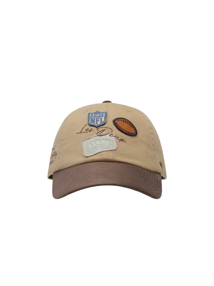 Les Deux LD X NFL Suede Contrast Visor Cap - Prairie Sand