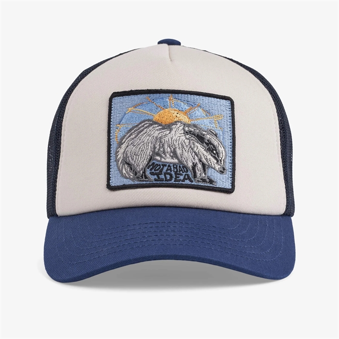 STATE OF WOW Badger Trucker Cap - Patriot Blue