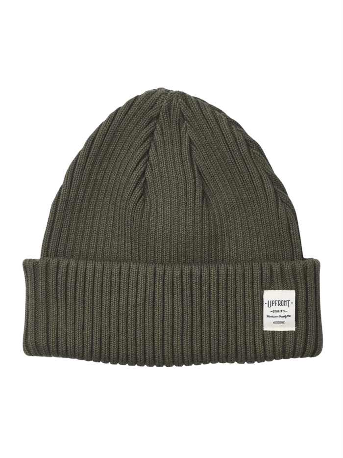 Upfront Bridge Beanie - Bronze Green