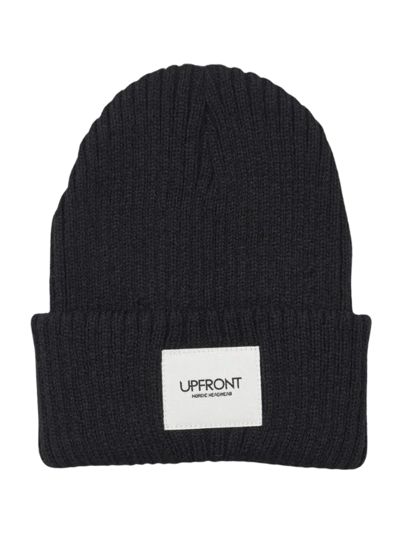 Upfront Haze Fisherman Winter Beanie - Black