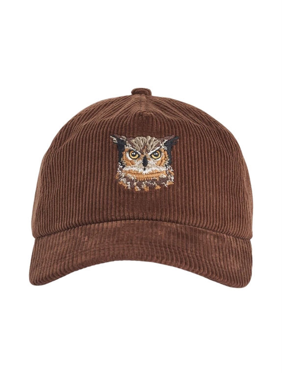 STATE OF WOW Cord Baseball Cap - Dk. Brown