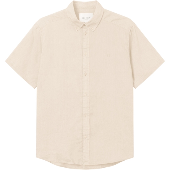 Les Deux Kris Linen SS Shirt - Ivory