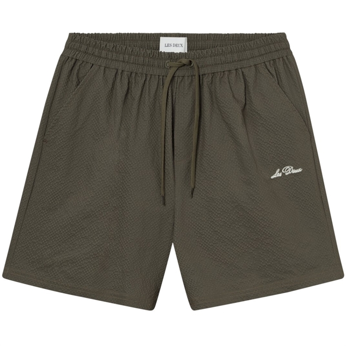 Les Deux Stan Seersucker Swim Shorts 2.0 - Bungee Cord