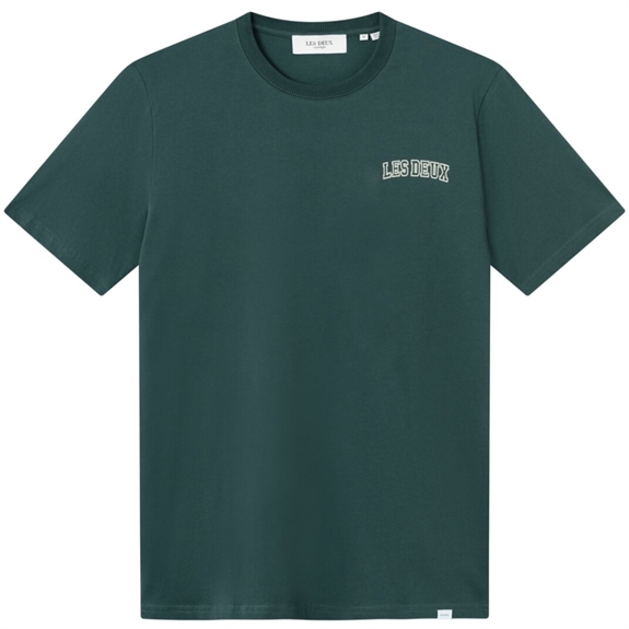 Les Deux Blake t-shirt - Pine Green/Dark Sand