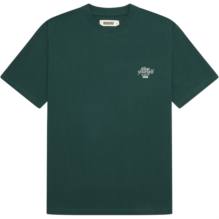 Woodbird Baine Eat Tee - Sports Green