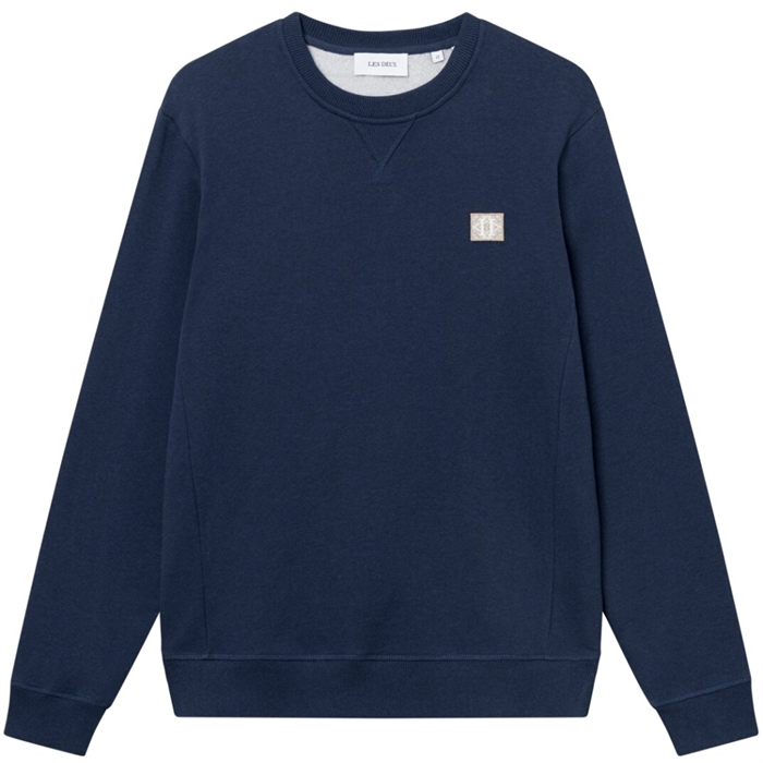 Les Deux Piece Sweatshirt 2.0 - Blueprint Melange/Light Sand-Dark Sand