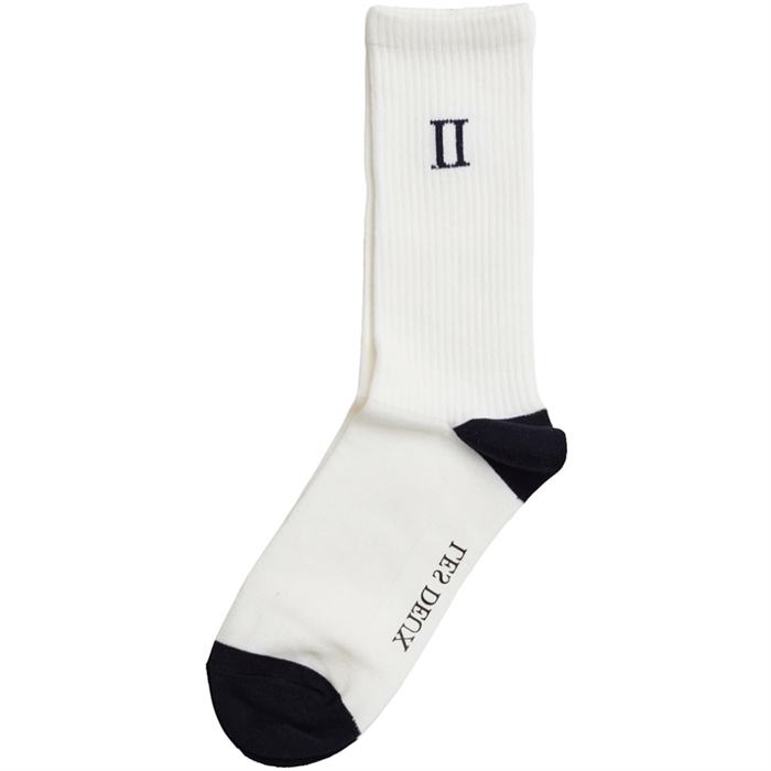 Les Deux William 2-PACK Socks - Off White/Navy