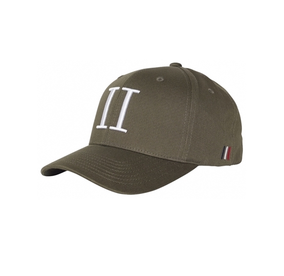 Les Deux Encore Baseball Cap - Dark Green/White