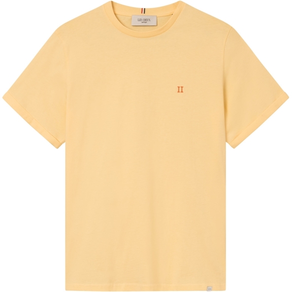 Les Deux Nørregaard T-shirt - Lemon Sorbet/Orange