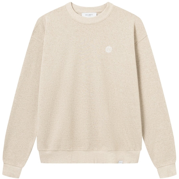 Les Deux Community Sweatshirt - Light Sand Melange/Ivory