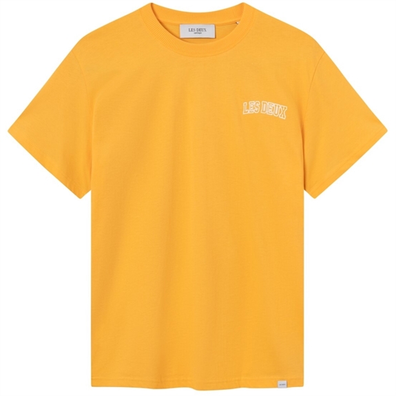 Les Deux Blake t-shirt - Yellow/White