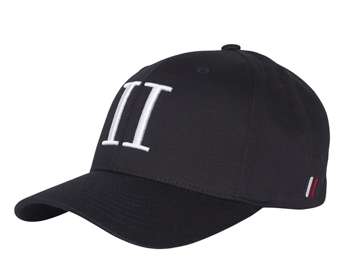 Les Deux Organic Baseball Cap - Black/White