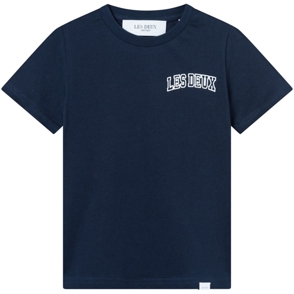 Les Deux Blake T-shirt Kids - Dark Navy/Ivory