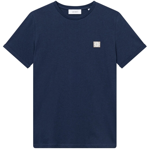 Les Deux Piece T-shirt 2.0 - Blueprint Melange/Light Sand-Dark Sand	