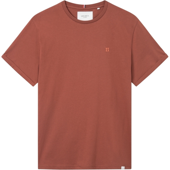 Les Deux Nørregaard T-shirt - Sequoia/Orange