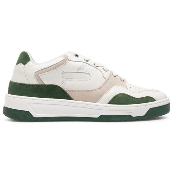 Les Deux Will Basketball Sneaker - Ivory/Vineyard Green 